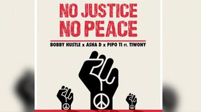 pochette-cover-artiste-Bobby Hustle x Asha D -album-Bobby Hustle x Asha D Feat  Tiwony  Pipo T | No justice,No peace
